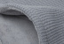Jollein Ledikantdeken Basic Knit Stone Grey/Fleece <br>100 x 150 cm
