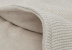 Jollein Ledikantdeken Basic Knit Nougat/Fleece <br> 100 x 150 cm
