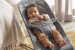 Baby Björn® Bouncer Bliss Cotton Petal Quilt Anthracite