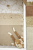 Meyco Ledikantlaken Ruffle Sand 100 x 150 cm