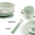 Done By Deer Foodie First Meal Set Happy Clouds Green