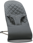 Baby Björn® Bouncer Bliss Cotton Classic Quilt Anthracite