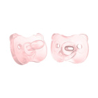 Medela Baby Fopspeen Soft Silicone Soft Pink 6-18mnd 2-Pack