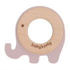 Baby's Only Bijtring Olifant Oud Roze
