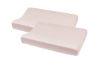 Meyco Aankleedkussenhoes Basic Jersey Soft Pink 50x70cm 2-Pack
